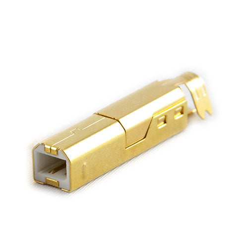 USB-B-G Gold Plated USB-B plug